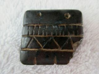 Old California Etched Pendant With Docs - - Nr