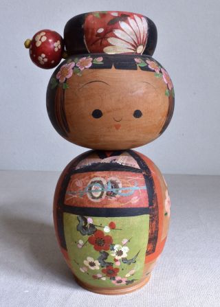 30cm (11.  8 ") 2139g (75.  4oz. ) Japanese Vint Sosaku Kokeshi Doll: Sea Mail