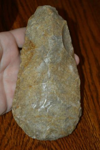Outstanding Highly Polished Kincaid Chert Mississippian Hoe Jackson Co,  Il 6.  5/8