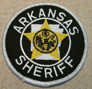 Ar Arkansas Sheriff Patch
