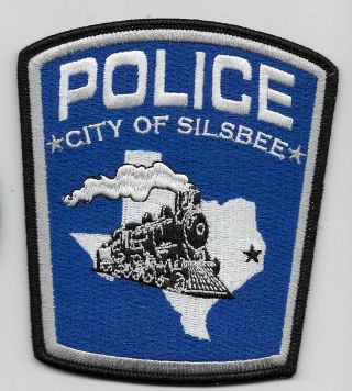 Train Silsbee Police State Texas Tx Neat