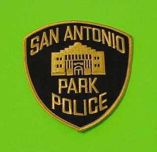 San Antonio Texas Tx Park Police Patch