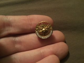 Loyal Order Of Moose Antique Pin.  Moose Club Member Pin