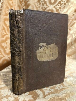 1854 The Old Brewery And Mission House At The Five Points York Ny Book