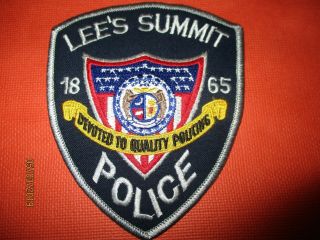 Collectible Missouri Police Patch,  Lee 