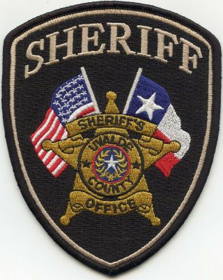 Uvalde County Texas Tx Sheriff Police Patch
