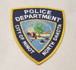 Minot North Dakota Police Shoulder Patch