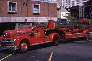 Pittsburgh Pa X - Truck 5 1958 Seagrave 85 