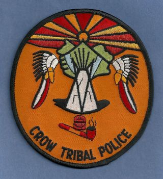 Crow Montana Tribal Police Shoulder Patch