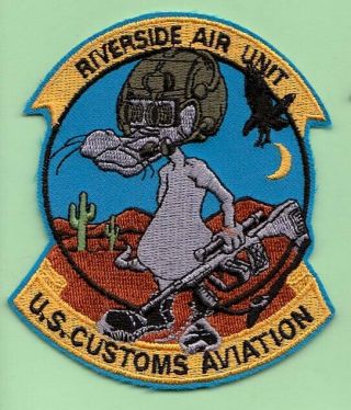 C31 Uscs Riverside Air Ops Police Patch Agent Fed Treasury Service Dea Atf Ice