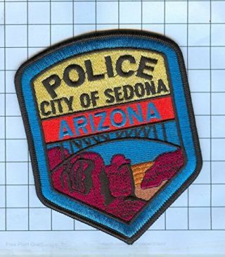 Police Patch - Arizona - City Of Sedona