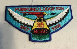 Bsa 1992 Noac Oa Lodge 528 Pomponio Flap