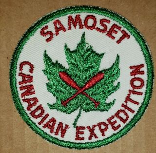 Samoset Council Wisconsin No Date Canadian Expedition Cut Edge Twill