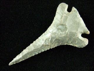 Fine Authentic 3 1/8 Inch Alabama Lost Lake Drill Point Indian Arrowheads