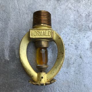 Australian Wormald Vintage 1975 Fire Sprinkler - 79oc Brass