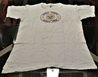 1960 Boy Scouts Of America National Jamboree T Shirt Bsa Men 
