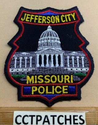 Jefferson City,  Missouri Police Shoulder Patch Mo