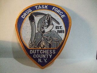 Police Patch Dutchess County Drug Task Force Police York