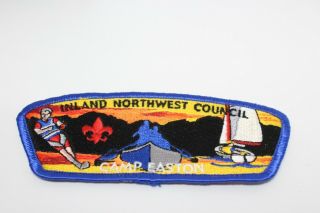 Bsa Boy Scout Council Shoulder Patch Inland Northwest Council Camp Easton