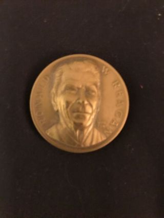 Ronald Reagan 40th President 1981 U.  S.  Inauagural Medallic Art Co.