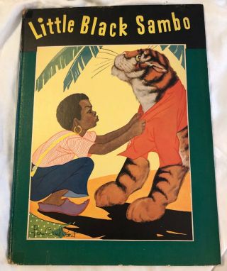 Vintage 1931 " Little Black Sambo " Book W/jacket By Helen Bannerman