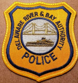 Delaware River And Bay Authority Police Patch