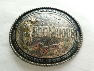 Prca Bodacious,  In Your Face,  Bull Of The Year,  Belt Buckle 94 - 95