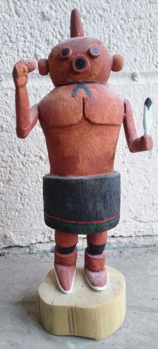 Wonderful Vintage Hopi Mudheads Kachina By Manuel Tenorio
