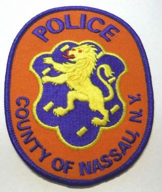 Nassau County Police Patch