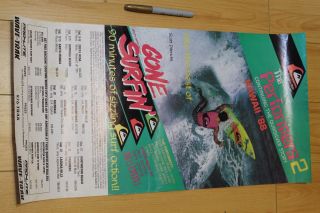 Performers Pt.  2 - Tom Carroll 11x17in.  O.  G.  1988 La Oc Surfing Film Poster