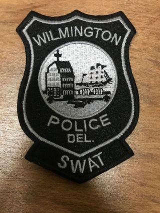 Wilmington Delaware De Swat Police Patch