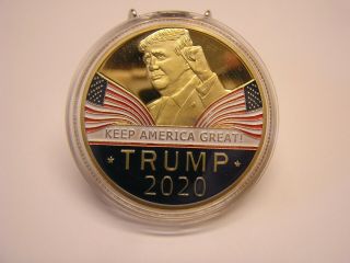 Donald Trump 2020 Keep America Great Commemorative Challenge Coin