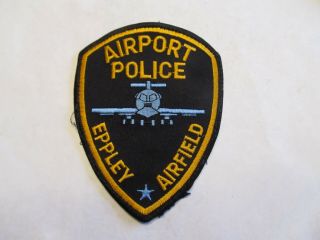 Nebraska Eppley Airfield Airport Police Patch
