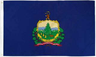 3x5 Vermont Flag Polyester State Banner Vt 3 