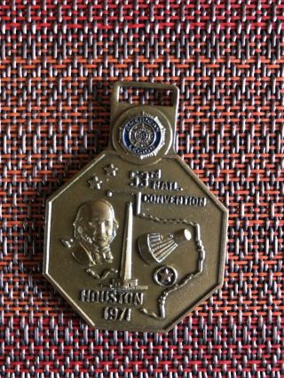 1971 U S American Legion Medal/Watch Fob 3