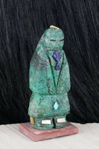 Corn Maiden Zuni Fetish Carving - Jon Quam
