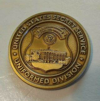 Us Secret Service Uniformed Division Police Challenge Coin
