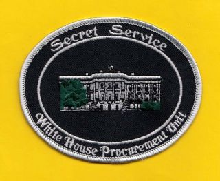 B30 Rare Procurement Usss Fed Police Patch Secret Service Executive Usc Agent