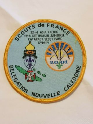 19th Australian / 22nd Asia Pacific Jamboree Scouts De France Nouvelle 2001