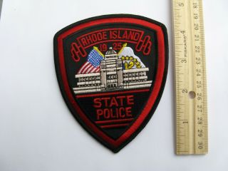 Rhode Island State Police - Shoulder Patch - Iron Or Sew - On