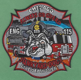 Chicago Fire Department Engine Company 115 Patch