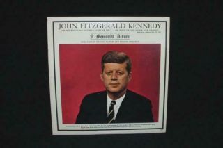 John Fitzgerald Kennedy A Memorial Album Vinyl Lp Premier Albums 1963