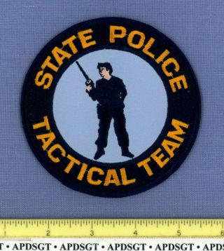 Maine State Police Swat Sheriff Highway Patrol Patch Tactical Officer