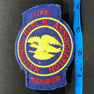 National Rifle Association Nra Life Member Patch