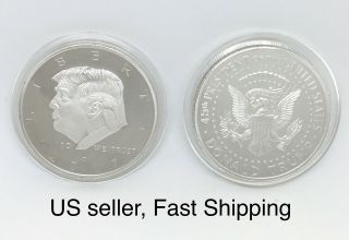 2017 President Donald Trump Inaugural Silver Eagle Commemorative Novelty Coin.
