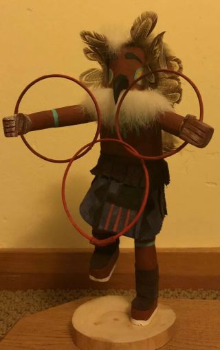 Certified Authentic Handmade Native American Navajo Katsina Doll By Larry Thomas