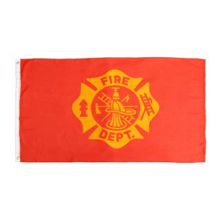 Fd Fire Department 3x5 Foot Flag Firefighter 3 