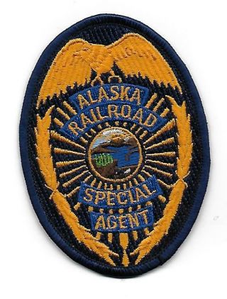 Alaska Railroad Special Agent Police Patch