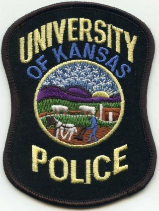 University Of Kansas Ks Campus Police Patch
