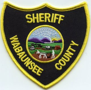 Wabaunsee County Kansas Ks Sheriff Police Patch